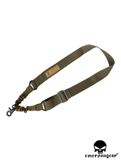 Оружейный ремень одноточечный EmersonGear Single Point Bungee Sling (EM2421). Олива