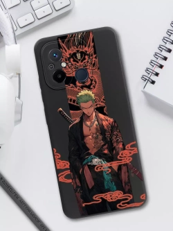 Чехол для Xiaomi Redmi 12C и Poco C55 с принтом