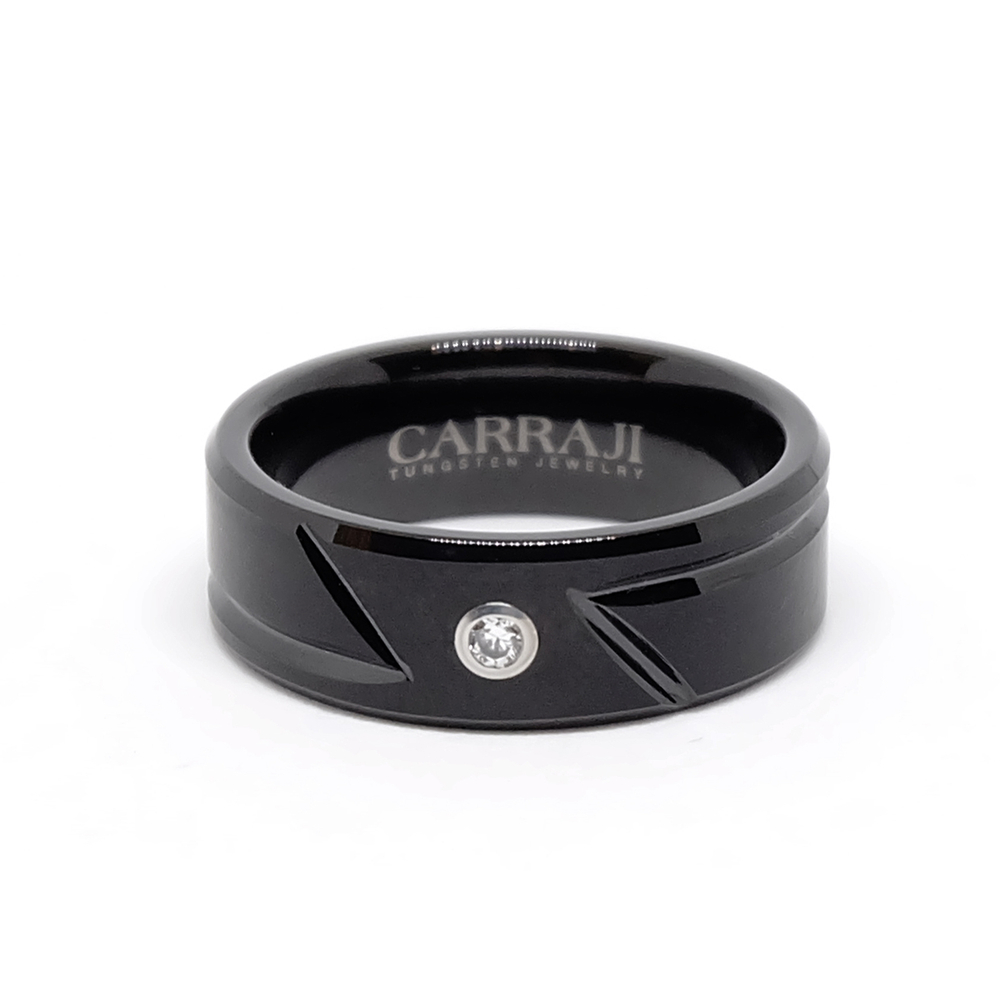 Кольцо из карбида вольфрама Carraji