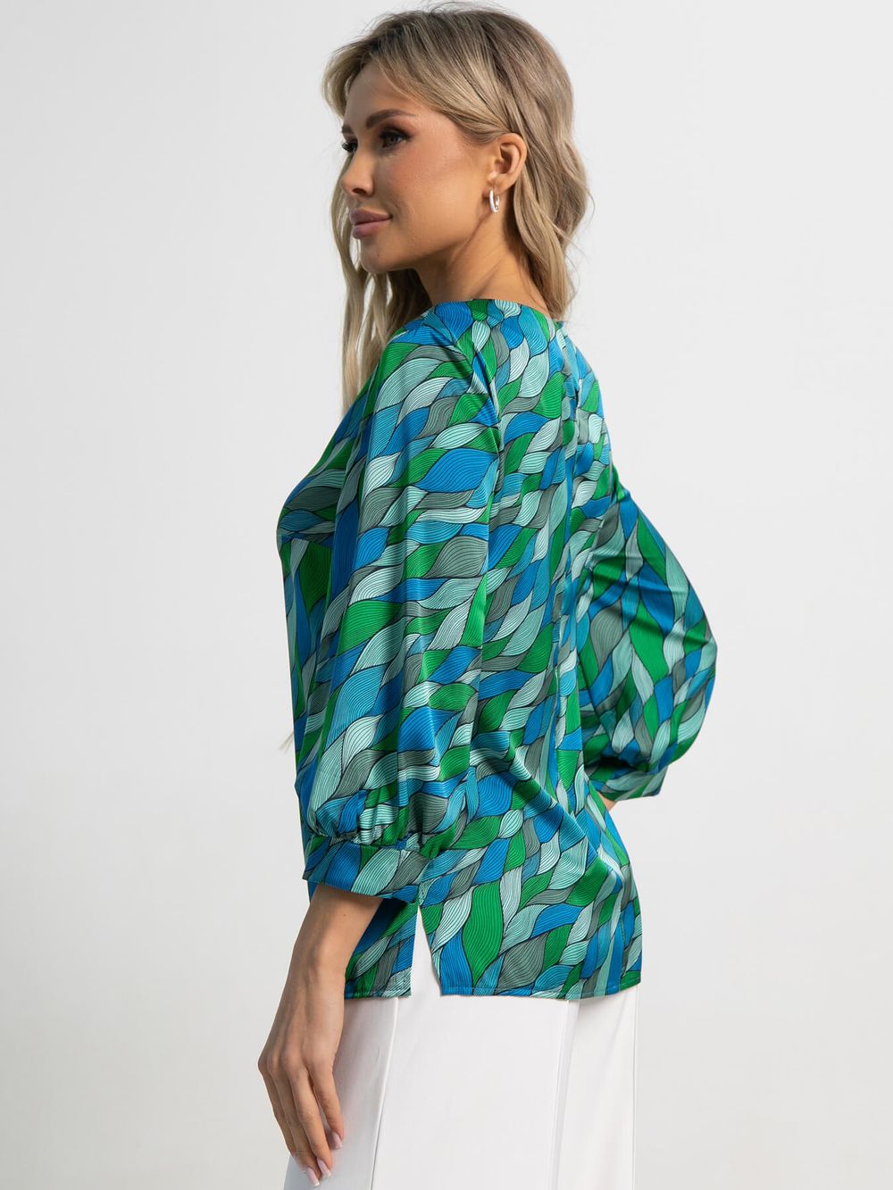 Блуза Мечта сезона (зеленая) Б15557-16М LT Collection