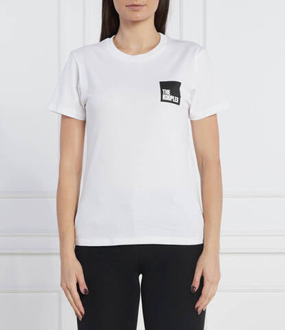 футболка The Kooples - белый(FTSC25021K)