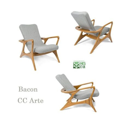 Стул Bacon из массива дуба (Лира)