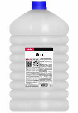 444-5П Profit Brin (Профит Брин) 5л (4шт) Универсальное моющее средство с ароматом лимона, концентрат 1/200
