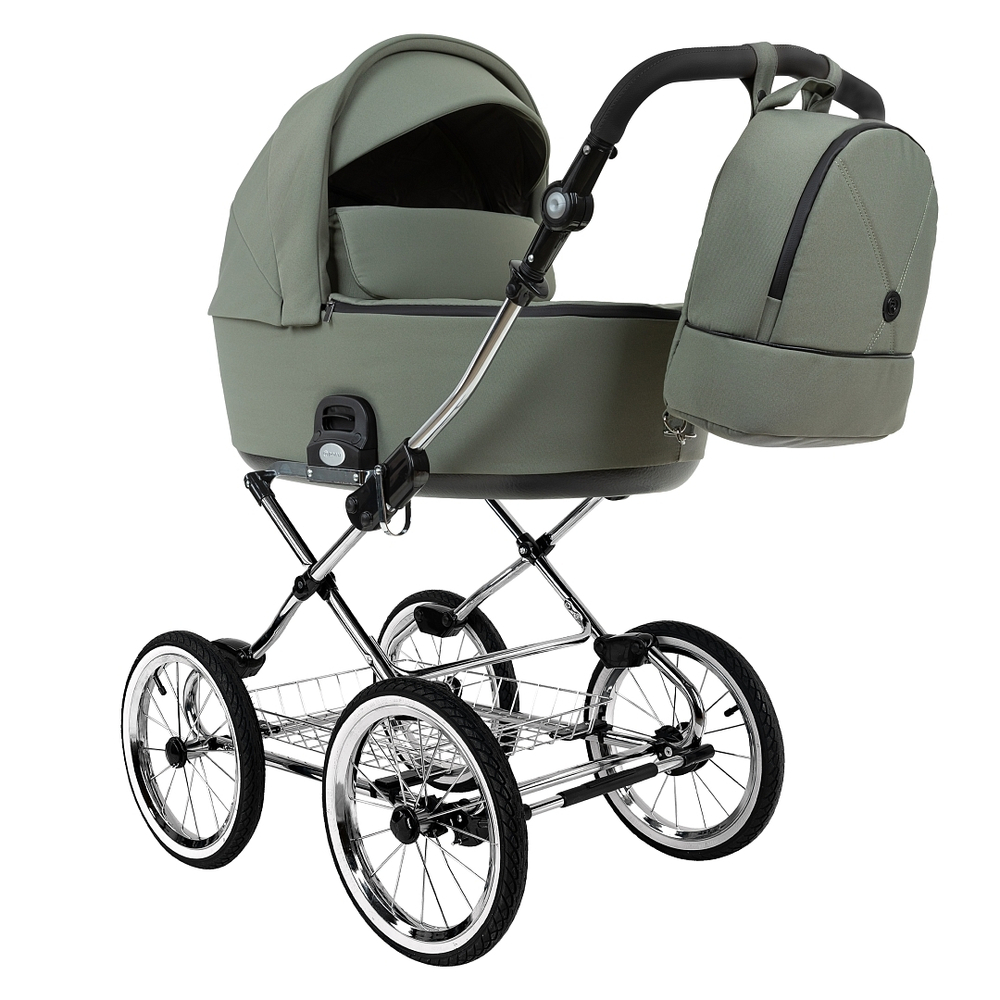 Коляска 2 в 1 ROAN BASS NEXT 2.0 CLASSIC d14 Sage Green