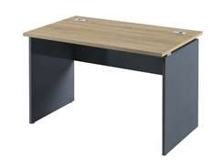 Стол 1200х750х750 с 2-мя заглушками к/к I-22 Дуб Сонома/Антрацит