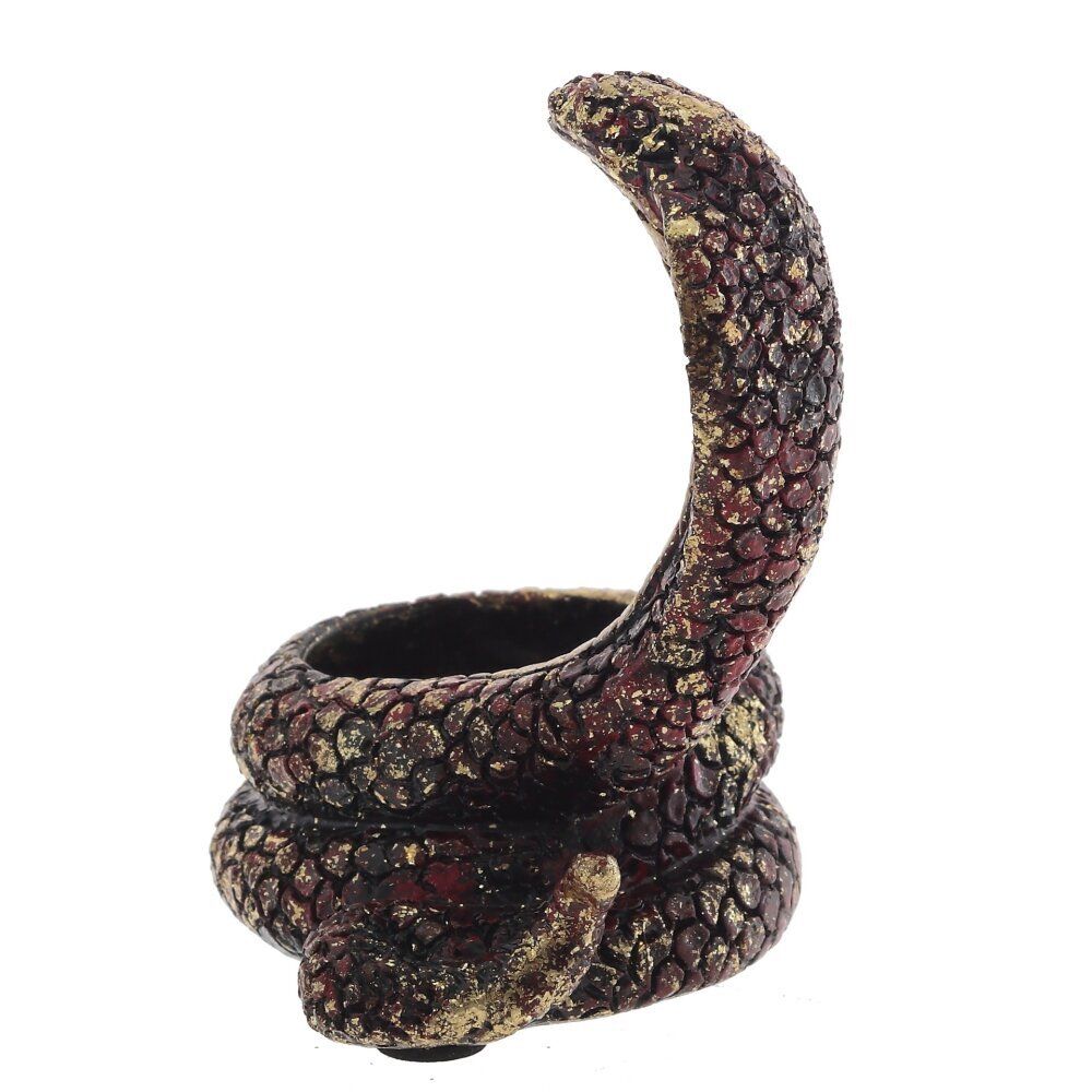 GAEM Подсвечник "Змея", D свечи 4 см, L7 W6 H9 см, 2в.