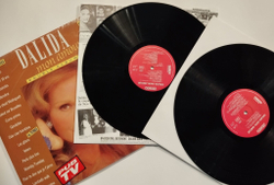 Винтажная виниловая пластинка LP Dalida Далида Mon Amour (France 1989)
