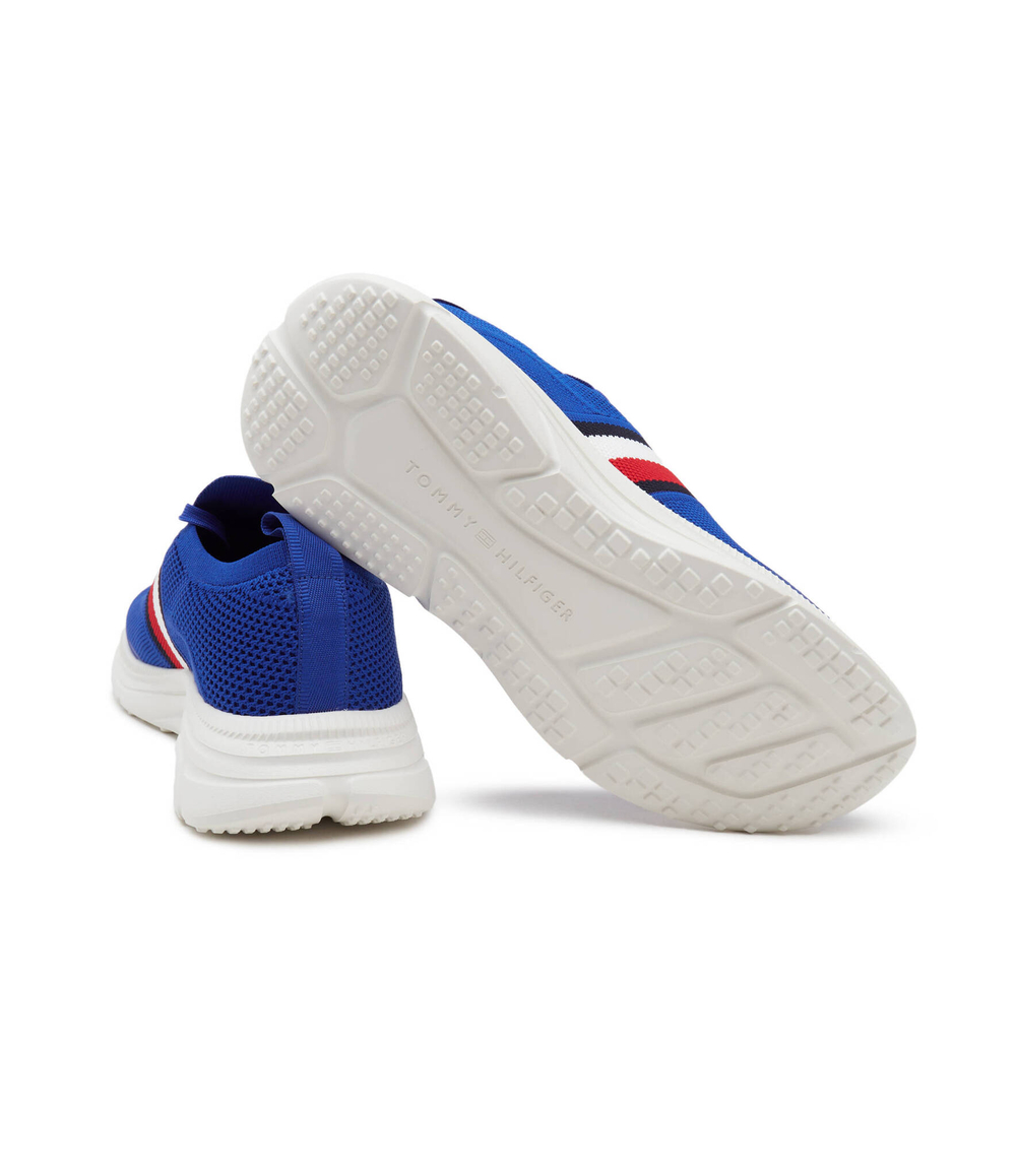 Кроссовки KNIT STRIPES ESS Tommy Hilfiger - темно-голубой (FM0FM04798)