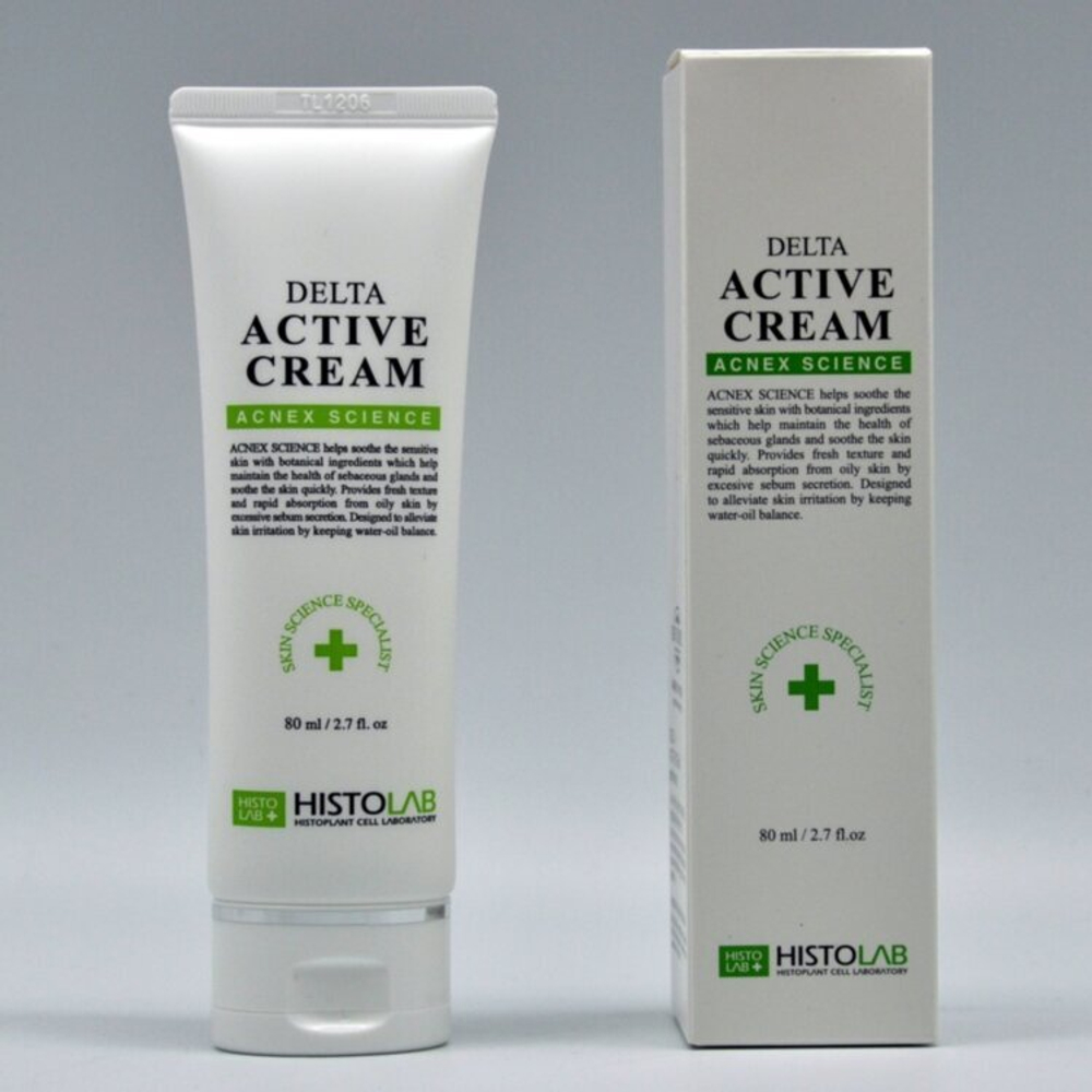 Histo LAB Delta active cream Себорегулирующий крем с пептидным комплексом, 80мл