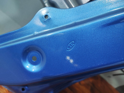 Дверь задняя правая Kia Sportage 4 (QL) 16-22 Б/У Оригинал 77004F1000