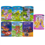 Бумага цветная Alingar, А4, бархатная, самоклеящаяся, 8 листов, 8 цветов, папка конгрев, глитер с европодвесом