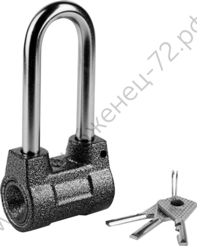 ВС2-4А-0157мм, дисковый механизм секрета, удлиненная дужка, навесной замок (37220-4-01)