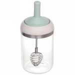 Банка стеклянная «O'lala» с венчиком 7,6*16,4см