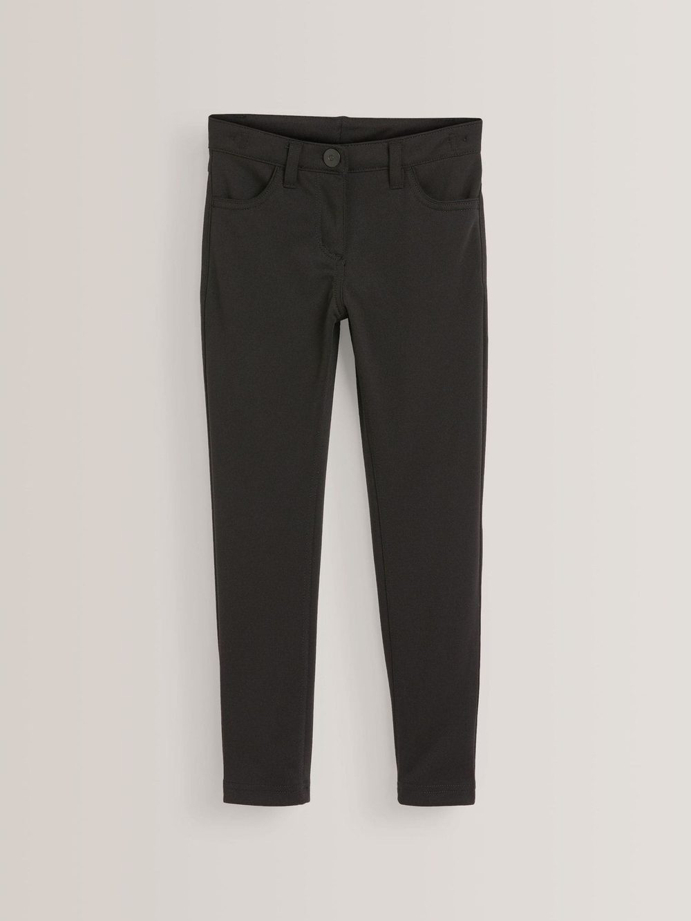 Брюки школьные облегающие для девочки Next 796-987, Черный