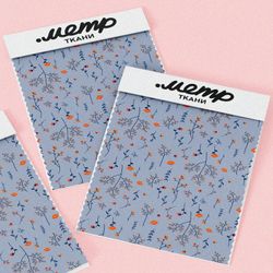 Ткань атлас мелкие жёлтые цветы