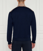 Худые EA7 - темно-синий(6DPM04 PJZZZ)