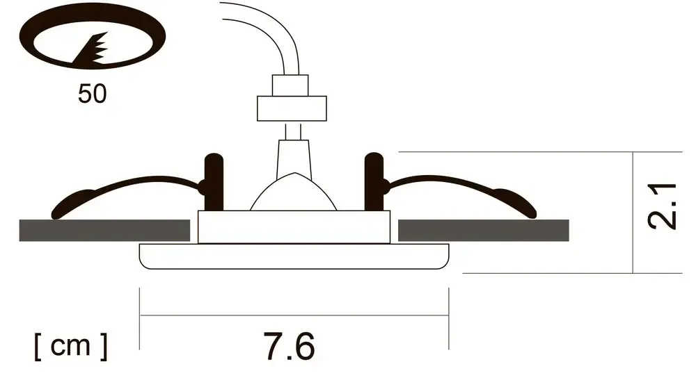 Точечный встраиваемый светильник Arte Lamp