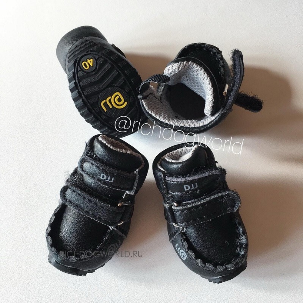 302 SA Ботинки "Эко кожа" /Анатомическая обувь для собак. ОСЕНЬ.