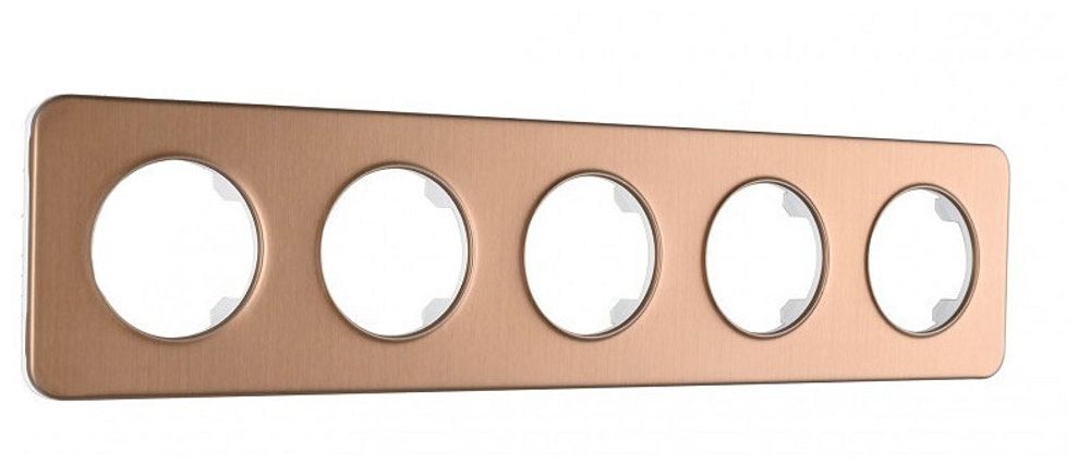 Рамка на 5 постов Arte Milano am-502.07 502.07-5.brown