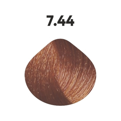 7.44 крем-краска KAARAL Baco Color Collection блондин медный насыщенный - 100 мл.