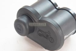 USB charger, 2in1, Cigarette lighter with 2 USB slots. Fast charge. Voltmeter Handlebar/10mm Mirror mount. Motowolf