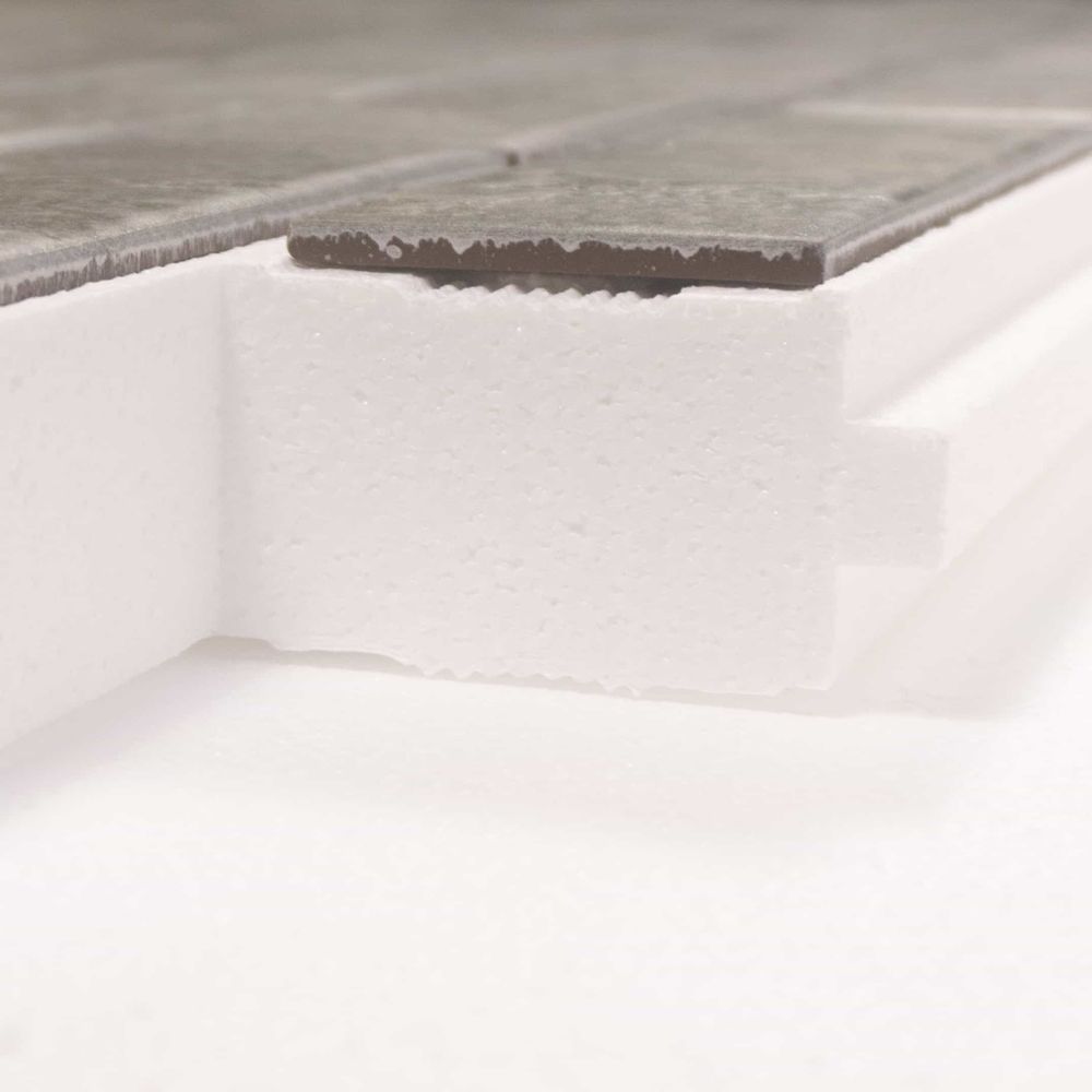 Клинкерная термопанель ППС Керамин Теннесси 1 Светло-серый 1020х455 мм