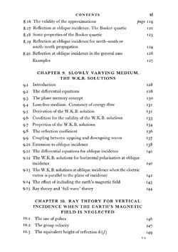 Radio waves in the ionosphere | K.G. Budden