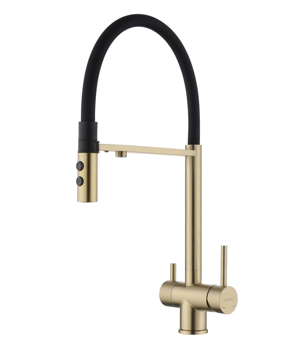 Смеситель для кухонной мойки под фильтр питьевой воды Fmark FS1262-C01