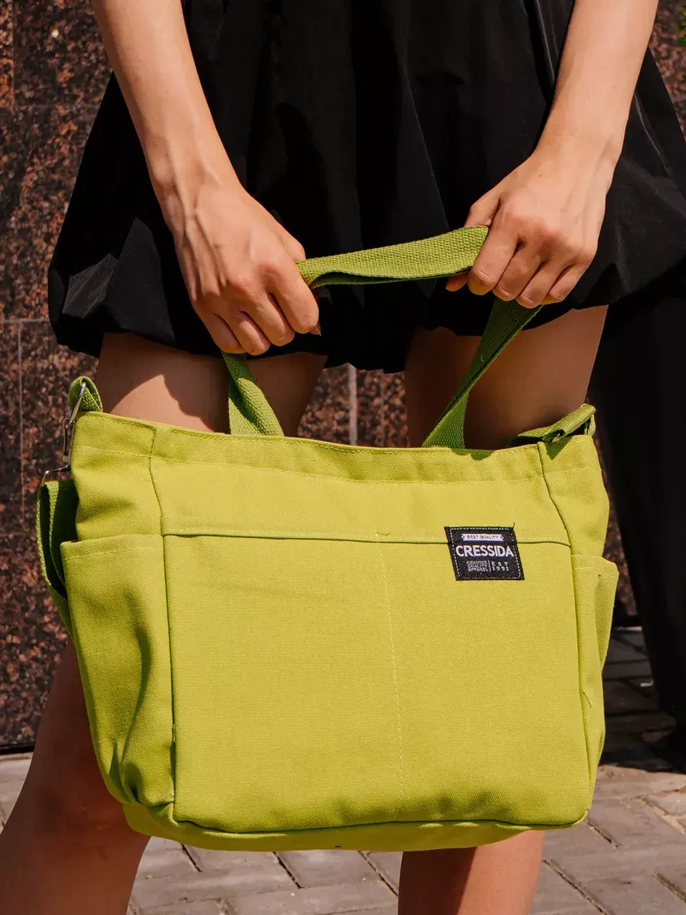 Сумка школьная шоппер тканевый