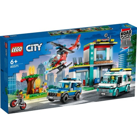 LEGO City - Парковка для машин экстренной помощи 60371
