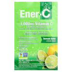 Ener-C, витамин C, смесь для приготовления мультивитаминного напитка со вкусом лайма и лимона, 1000 мг, 30 пакетиков, 9,56 г (0,3 унции) в каждом