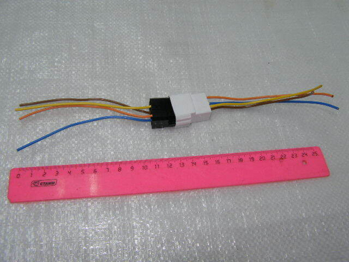 Разъем соединит. проводки 4 конт. (папа+мама) (Тольятти)