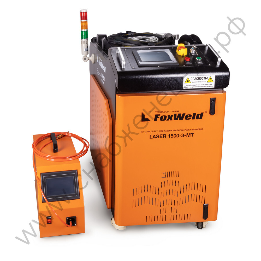 Аппарат для ручной лазерной сварки, резки и очистки FOXWELD LASER 1500-3-МТ