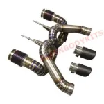 Х Пайп для McLaren 720 S Titanium Catback Exhaust system X PIPE