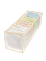 Набор из 2 -х прозрачных органайзеров для белья "Нежность" (11+11 ячеек)