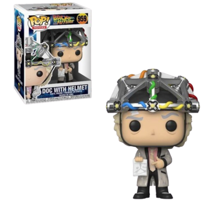 Фигурка Funko POP! Vinyl: Back to the Future: Doc with helmet