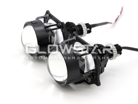 Билед модули Aozoom A3 Max 2.5 дюйма, 5500К, 12V, 49W/57W, крепление 3R и съемное гаечное (комплект, 2шт)