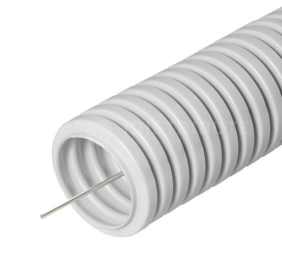 Труба гофрированная D16 с протяжкой