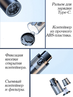 Воздуходувка - пылесос металлический корпус VC012