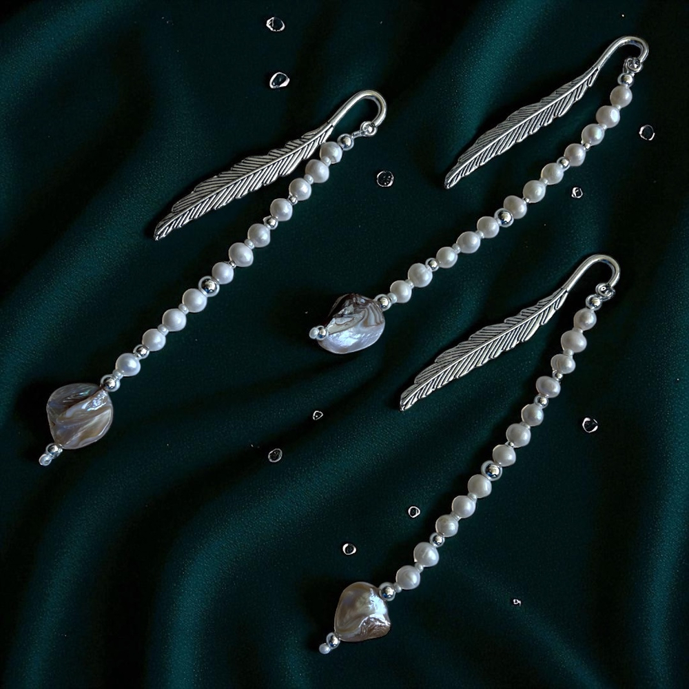 Книжная закладка. Тайны Посейдона. Жемчуг