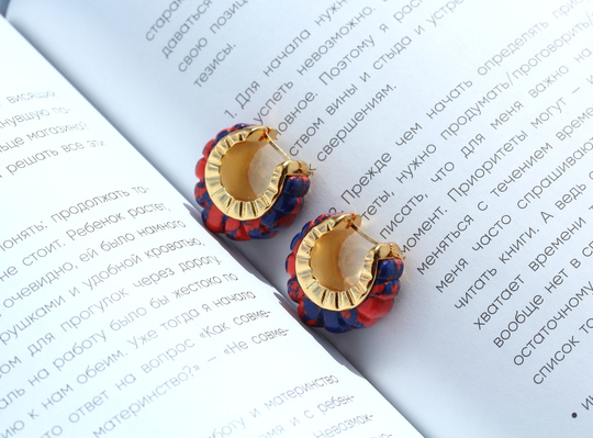 Серьги Autumn stone