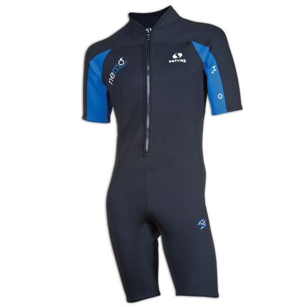 Гидрокостюм для плавания Salvas Shorty Nemo Man Tg, MS0050-S, р. S, неопрен, чёрно-синий