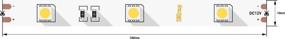 Светодиодная лента SWG 7,2W/m 30LED/m 5050SMD нейтральный белый 5M 003273