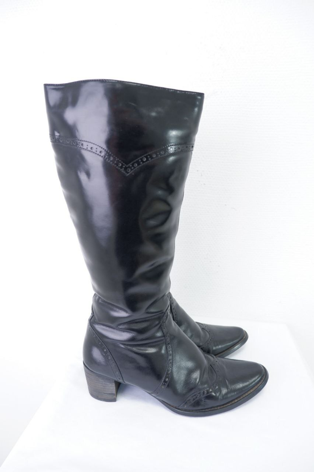 Сапоги зимние кожаные 40 размер