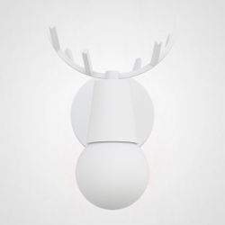Бра С Рожками Deer A White By Imperiumloft