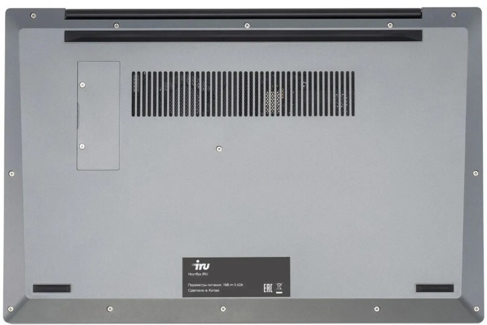 Ноутбук  iRu Tactio 15PHC 15.6 ", Ryzen 7, 16 Гб RAM, 512 Гб SSD, Radeon Vega, Черный