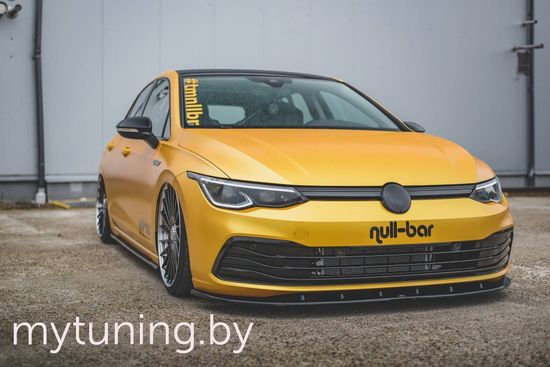 Сплиттер бампера переднего V.2 для VOLKSWAGEN Golf VIII (19-...)