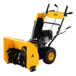 Бензиновая снегоуборочная машина SBM 610, 212 cc, ручной старт, фара Denzel