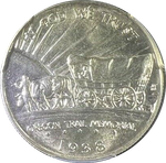 Oregon 50 центов   1938 двор D