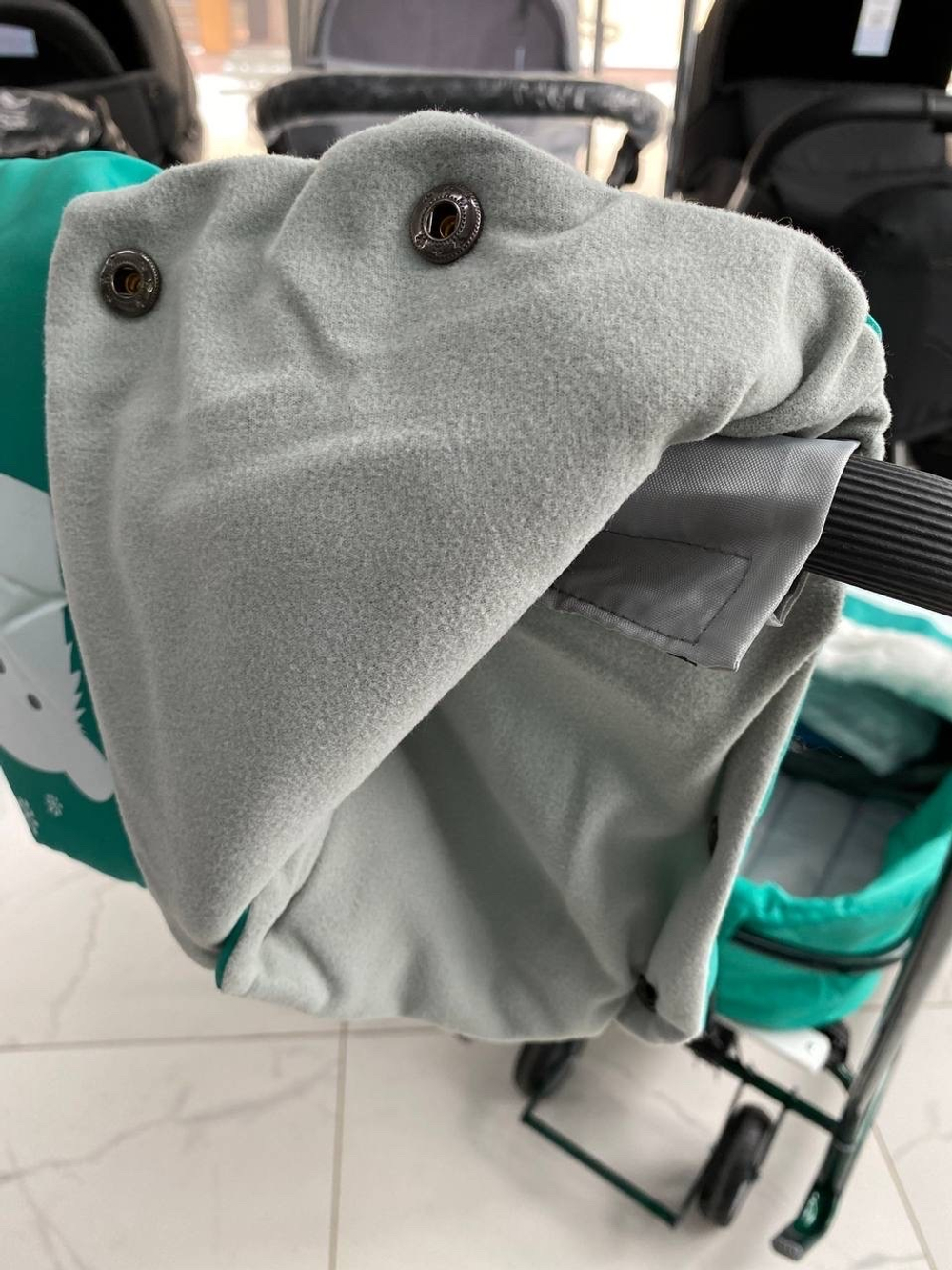 Санки детские «Тимка 6 универсал» с набором аксессуаров зеленый лак (арт. Т6УН/З)